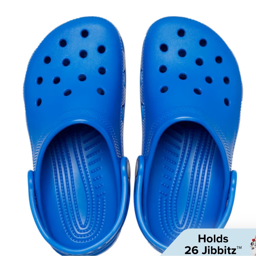 NEW CROCS KIDS BLUE BOLT SIZE: C2/C3